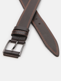 Ремінь Borsa Leather модель V1115GX34-brown Фото