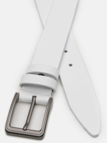 Ремень Borsa Leather модель V1115GX36-white Фото