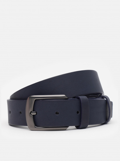 Ремінь Borsa Leather модель V1115GX43-navy — фото - INTERTOP