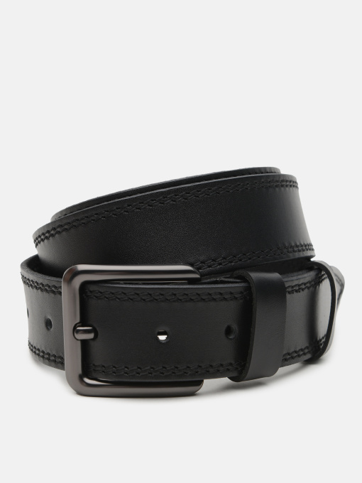 Ремень Borsa Leather модель V1125GX01-black Фото