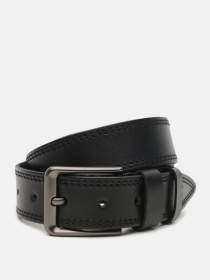 Ремень Borsa Leather модель V1125GX06-black Фото