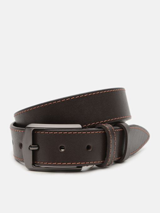 Ремінь Borsa Leather модель V1125GX19-brown Фото