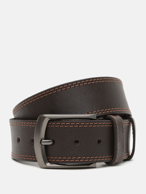 Ремінь Borsa Leather модель V1125GX21-brown Фото