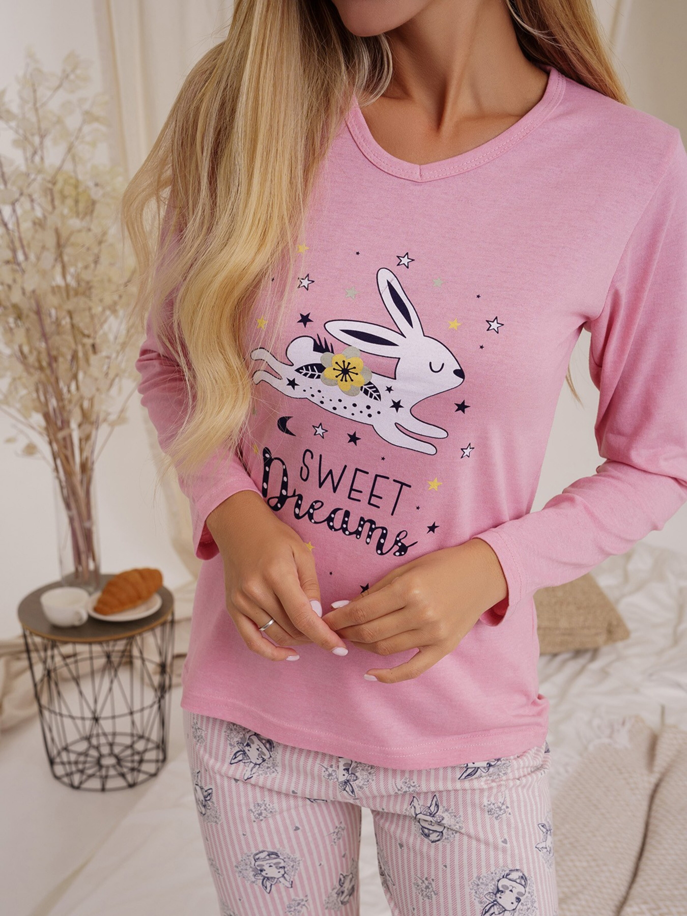 Піжама ISSA Plus модель WN21-22_pink Фото