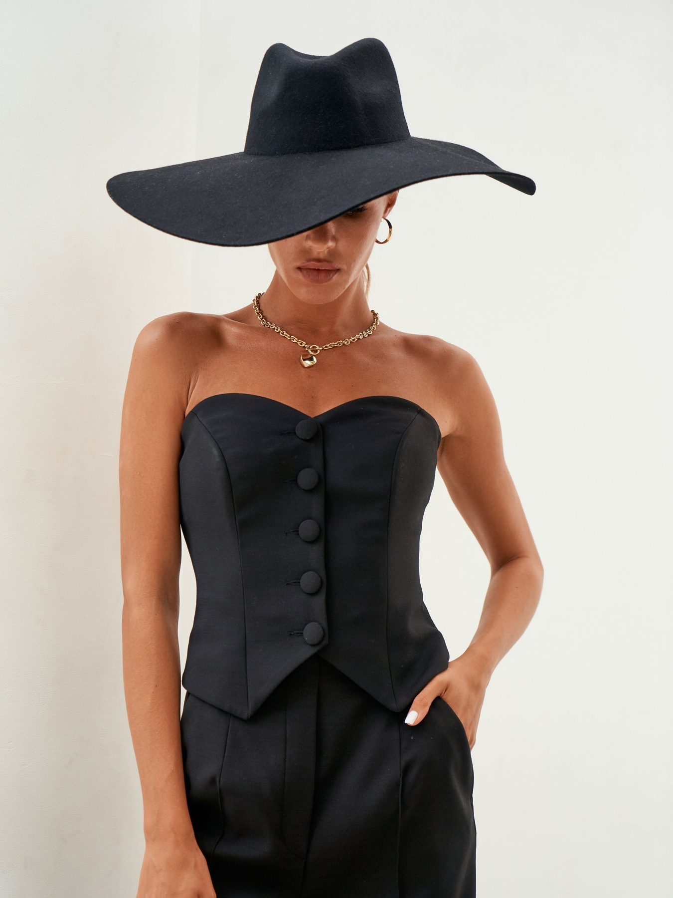 Жилет классический Gepur модель 42291 Фото