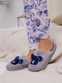 Тапки ISSA Plus модель OB2-96_grey Фото