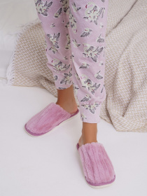 Тапки ISSA Plus модель OB2-97_lilac Фото