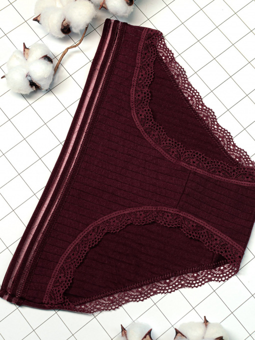 Труси ISSA Plus модель BL2-519_burgundy Фото