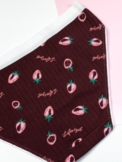 Труси ISSA Plus модель BL2-523_burgundy — фото - INTERTOP