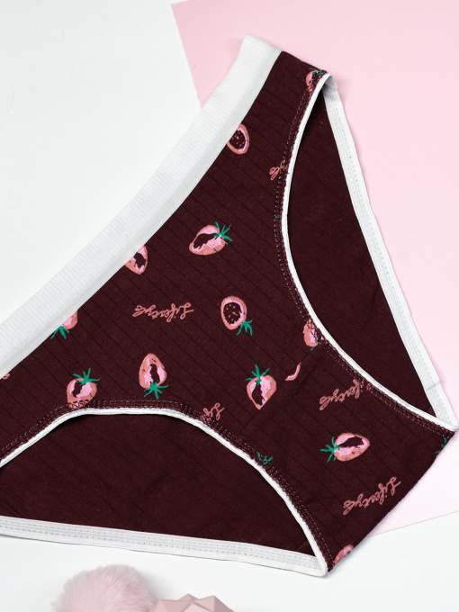 Труси ISSA Plus модель BL2-523_burgundy Фото