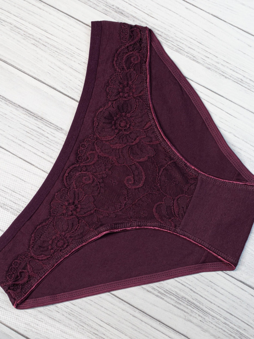 Труси ISSA Plus модель BL2-528_burgundy Фото