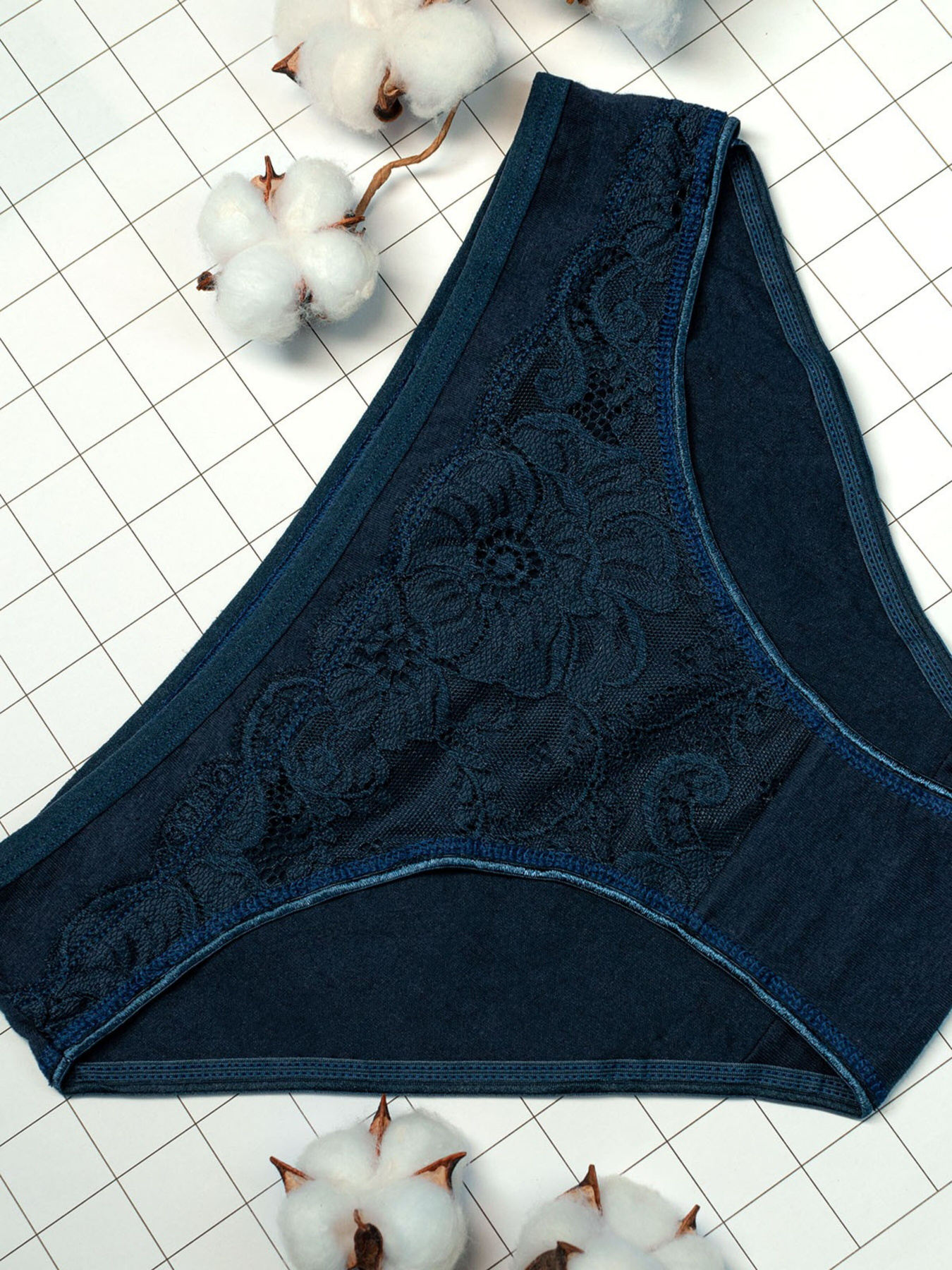 Трусы ISSA Plus модель BL2-528_darkblue Трусы ISSA Plus модель BL2-528_darkblue Фото