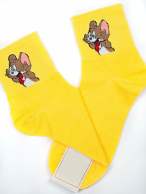 Носки и гольфы ISSA Plus модель NS-121_yellow Фото