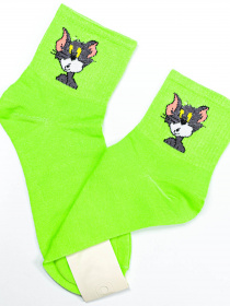 Носки и гольфы ISSA Plus модель NS-121_lightgreen Фото