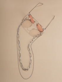 Цепочки ISSA Plus модель AK-50_silver. Фото