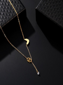 Ланцюжки ISSA Plus модель AK-52_gold. Фото