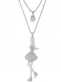 Цепочки ISSA Plus модель AK-55_silver. Фото