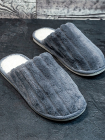 Капці ISSA Plus модель GOB2-98_grey Капці ISSA Plus модель GOB2-98_grey Фото