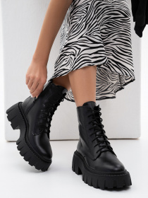 Ботинки ISSA Plus модель OB2-102_black Фото