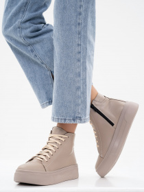 Черевики ISSA Plus модель OB2-104_beige Черевики ISSA Plus модель OB2-104_beige Фото