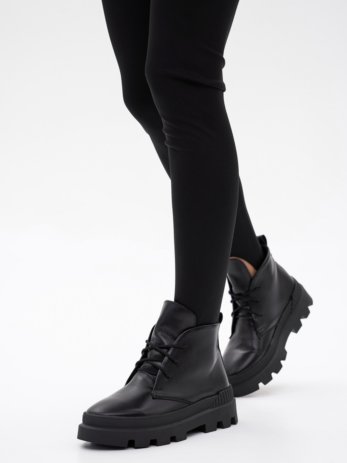 Ботинки ISSA Plus модель OB2-106_black Ботинки ISSA Plus модель OB2-106_black Фото