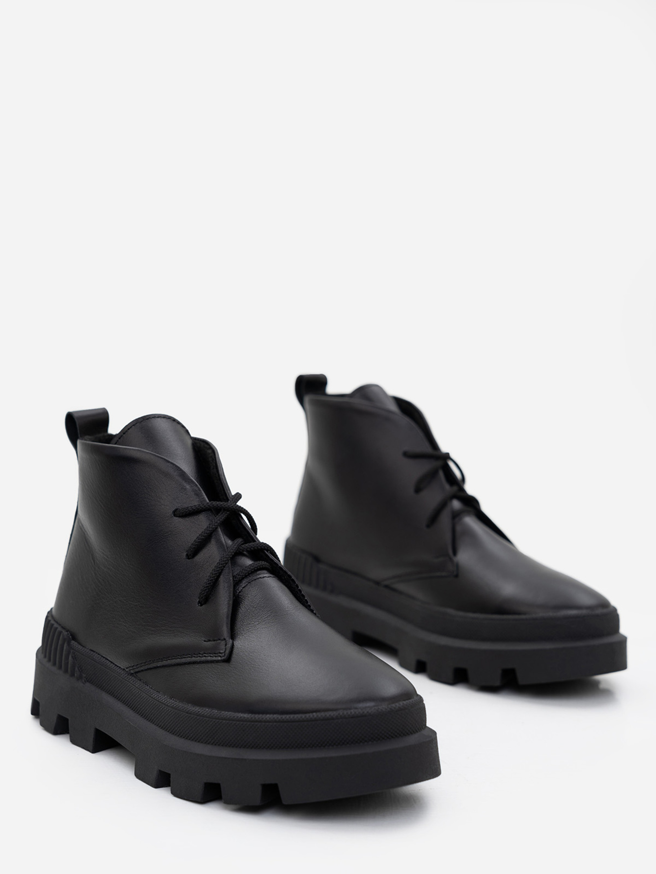 Ботинки ISSA Plus модель OB2-106_black Ботинки ISSA Plus модель OB2-106_black Фото