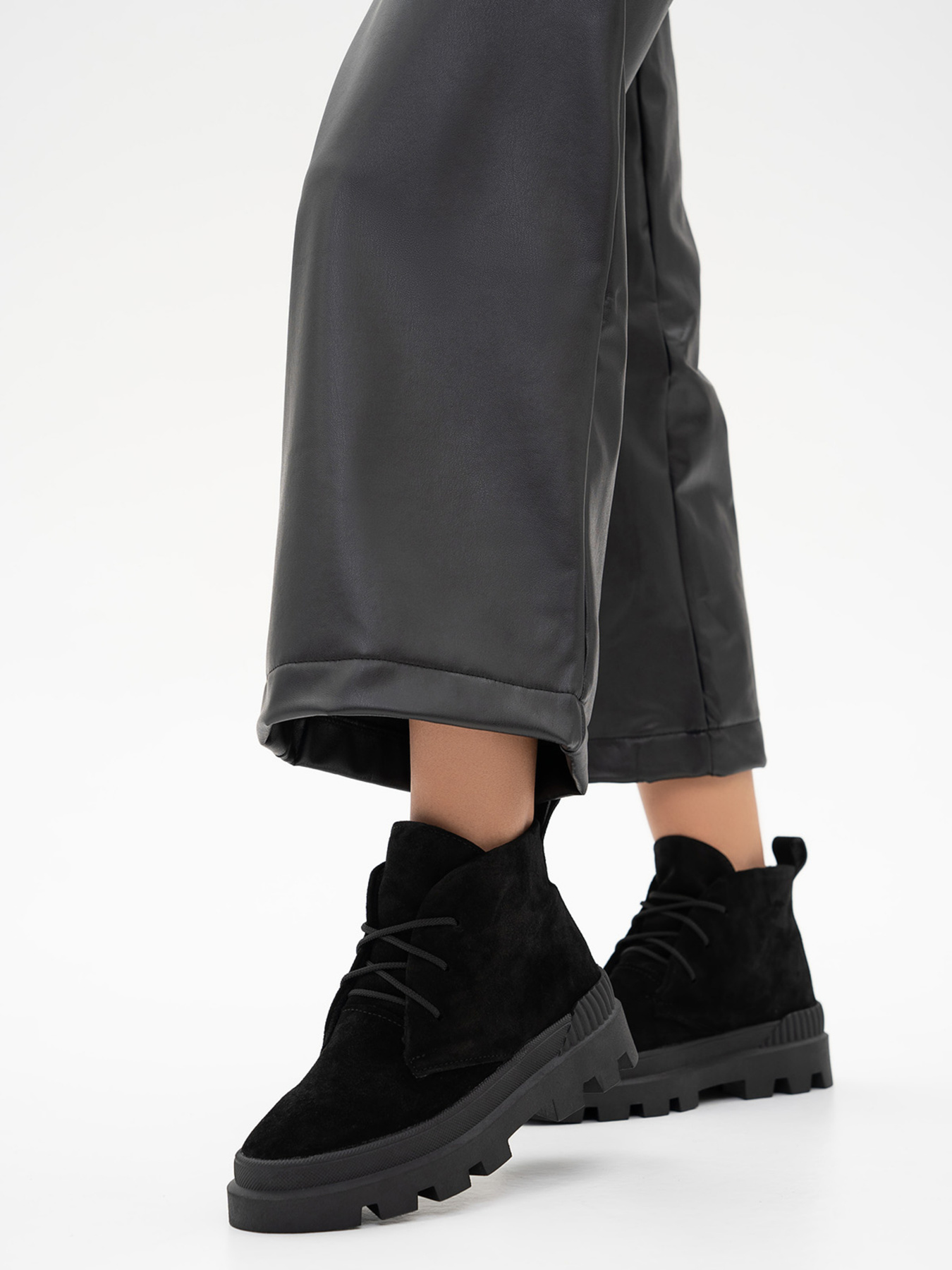 Ботинки ISSA Plus модель OB2-107_black Фото