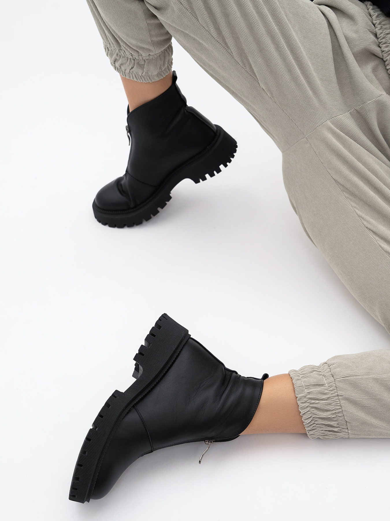 Ботинки ISSA Plus модель OB2-110_black Фото