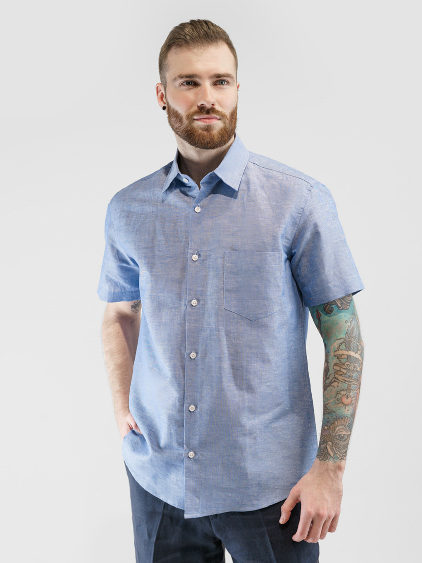 Сорочка повсякденна Arber модель M04.02.06.222 Фото