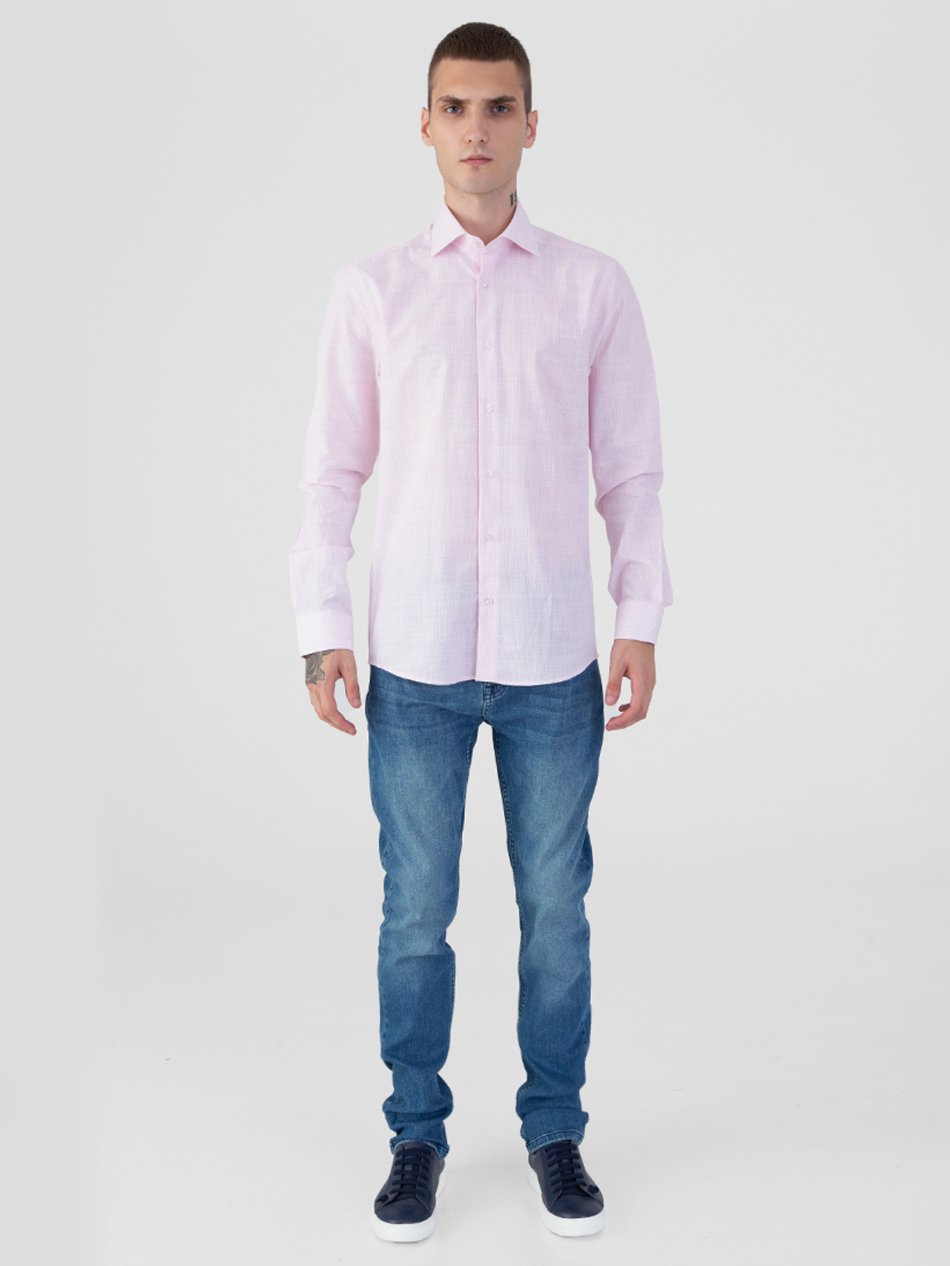 Рубашка повседневная Arber модель M05.21.47.224 Фото