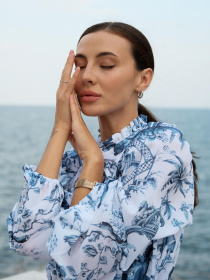 Платье миди MON VOL модель mv0835 Фото