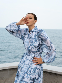 Платье миди MON VOL модель mv0835 Фото