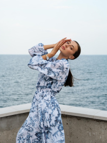 Сукня міді MON VOL модель mv0835 Фото