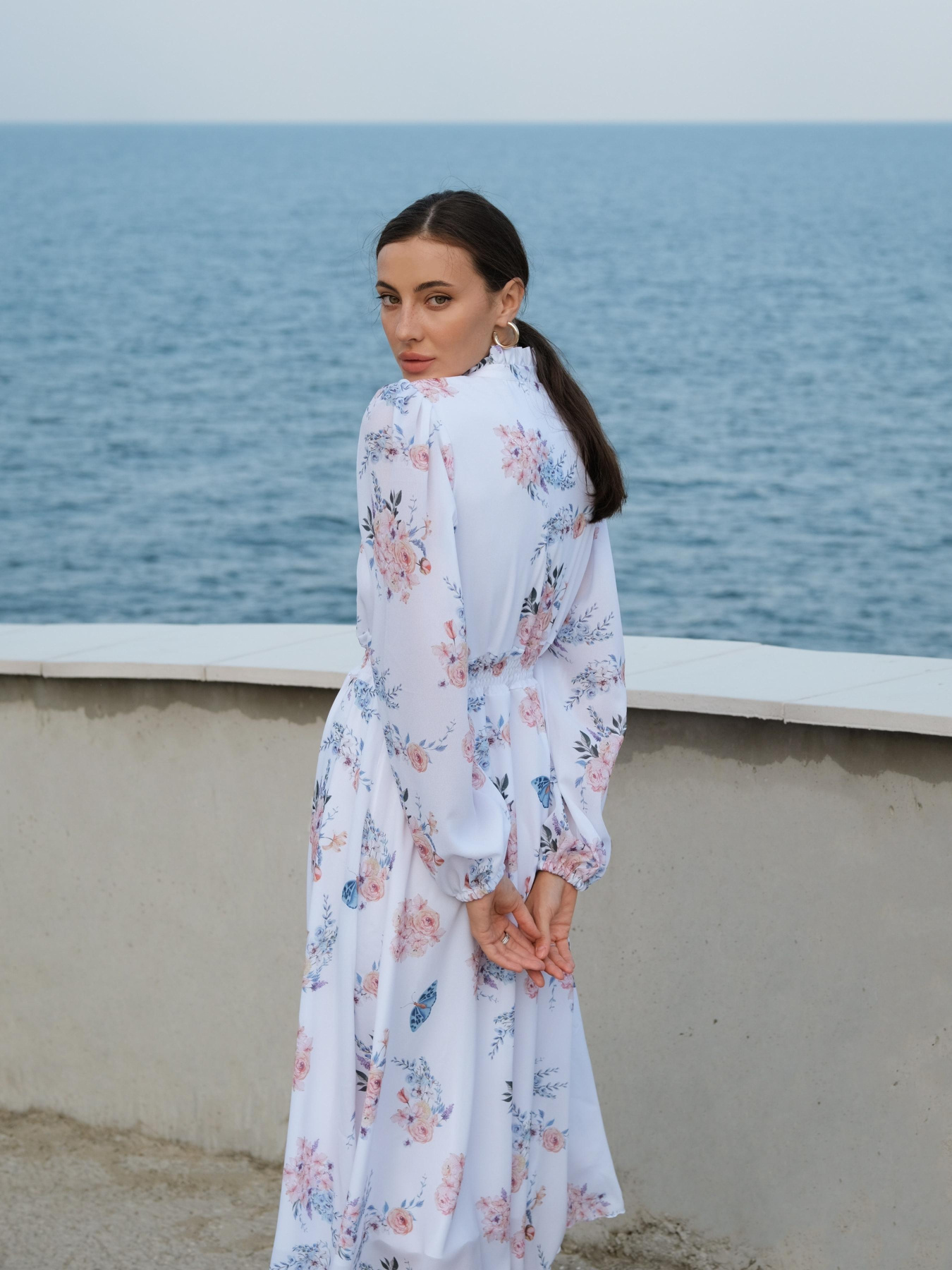 Платье миди MON VOL модель mv0834 Фото