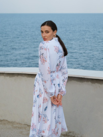 Платье миди MON VOL модель mv0834 Фото