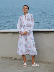 Сукня міді MON VOL модель mv0834 Фото