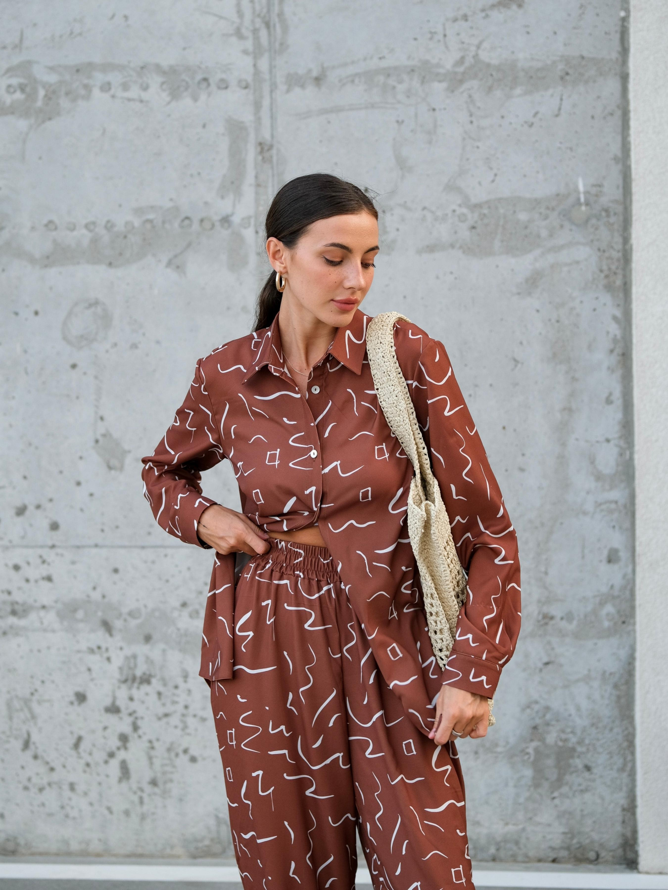 Повсякденний костюм MON VOL модель mv1633 Фото