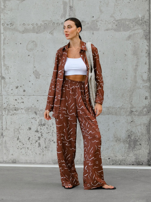 Повсякденний костюм MON VOL модель mv1633 Фото