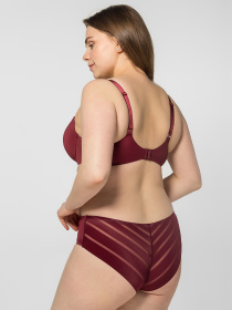 Труси Brabrabra модель SLZ19802004_burgundy Труси Brabrabra модель SLZ19802004_burgundy Фото