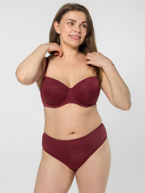Труси Brabrabra модель SLZ19802004_burgundy Труси Brabrabra модель SLZ19802004_burgundy Фото