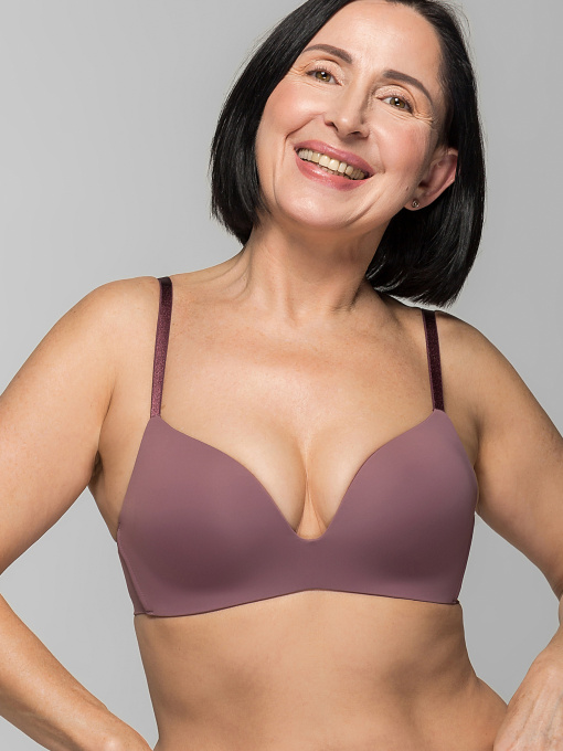Бюстгальтер Brabrabra модель SLZ19801015_grape Фото