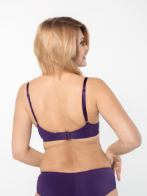 Бюстгальтер Brabrabra модель SLZ19801015_blackberry Фото