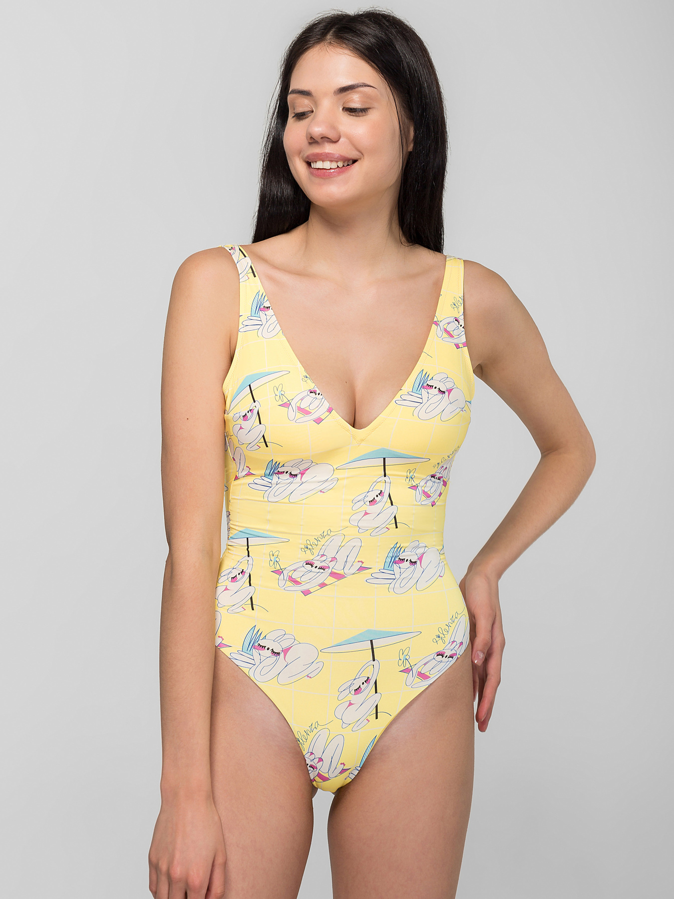 Одяг для пляжу Brabrabra модель SO205100_yellow Одяг для пляжу Brabrabra модель SO205100_yellow Фото