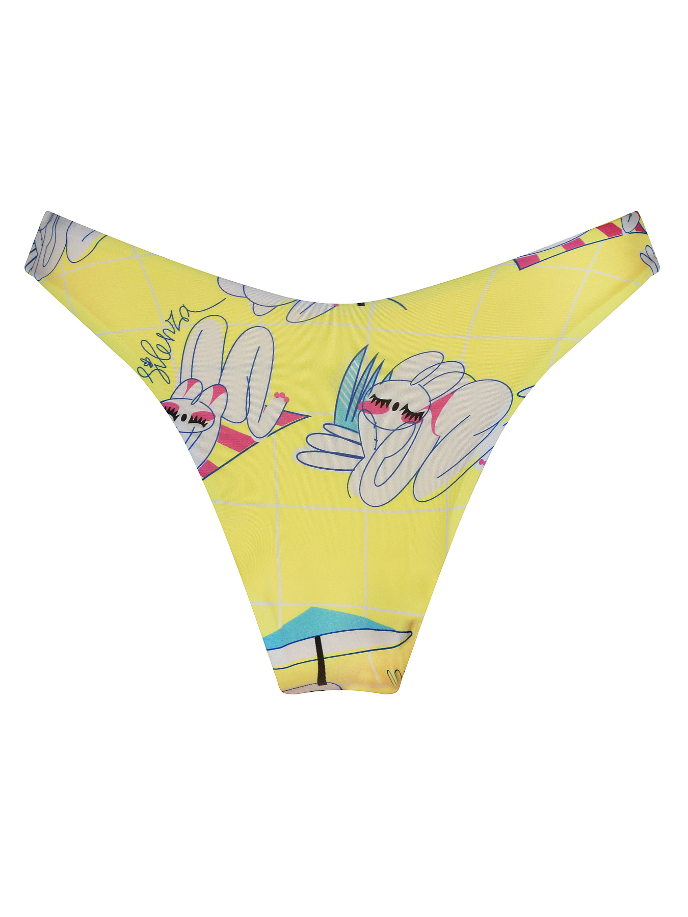 Низ купальника Brabrabra модель SO205127_yellow Фото