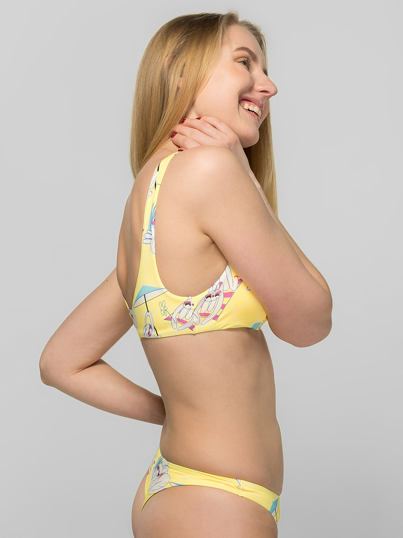 Верхняя часть купальника Brabrabra модель SO205118_yellow Фото