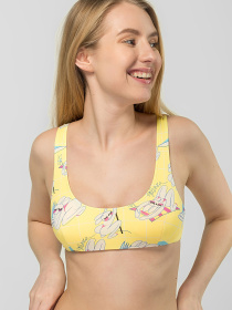 Верхняя часть купальника Brabrabra модель SO205118_yellow Фото