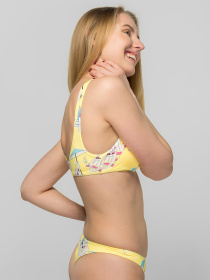 Верх купальника Brabrabra модель SO205118_yellow Фото
