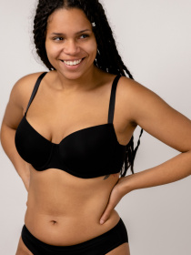 Бюстгальтер Brabrabra модель SLZ19801033_black Бюстгальтер Brabrabra модель SLZ19801033_black Фото