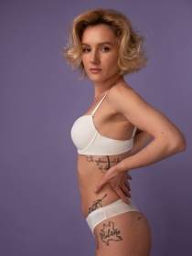 Бюстгальтер Brabrabra модель SLZ19801076_white Фото