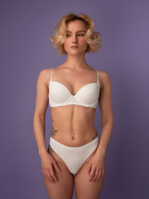 Бюстгальтер Brabrabra модель SLZ19801076_white Фото